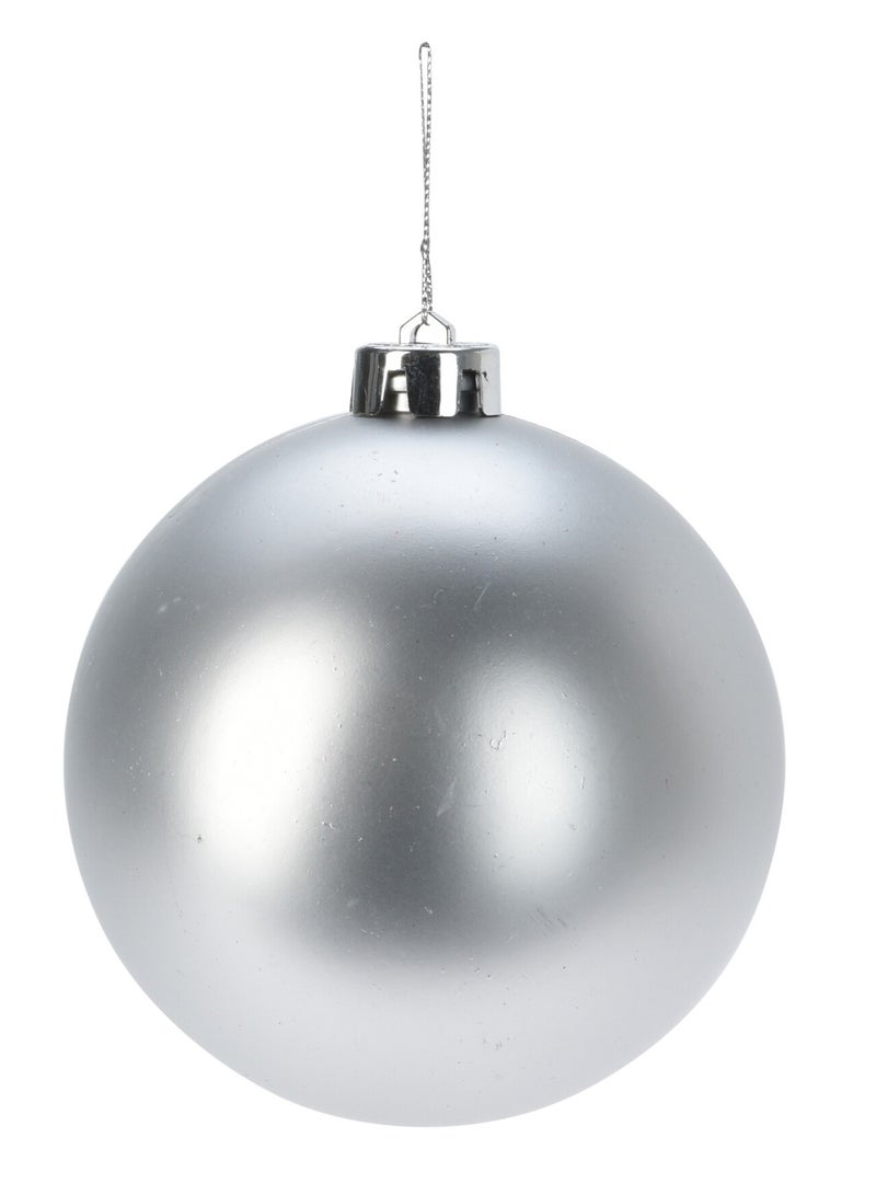 Homesmiths Christmas  Decoration Ball 120Mm Zilver Assorted 1 Piece - Image 3