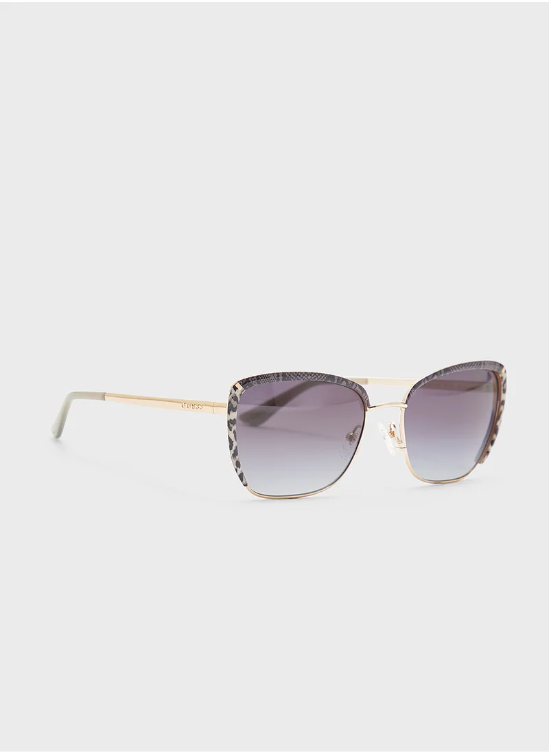 جس Gu0021832B57 Cat Eye Sunglasses