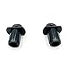 U/D U/D Universal Replacement Mounting Brackets of Exterior Sun Shades Roller up Blinds,Indoor/Outdoor (Black, End Cap)  - Image 2