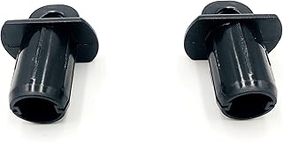 U/D U/D Universal Replacement Mounting Brackets of Exterior Sun Shades Roller up Blinds,Indoor/Outdoor (Black, End Cap)  - Image 1