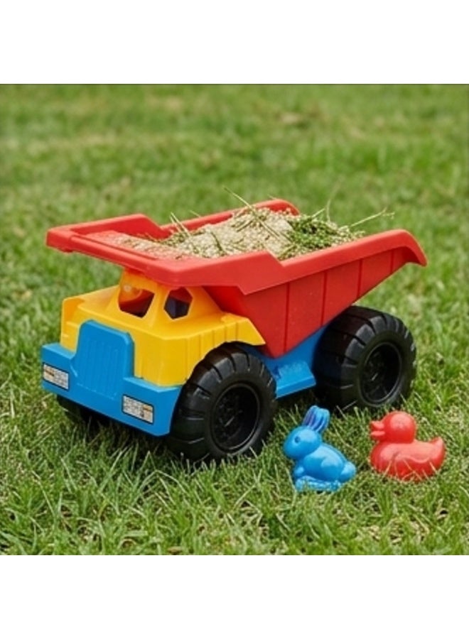 TOY GARDEN 7-Piece Sand Dump Truck Beach Toy Set – Colorful Outdoor Toys for Kids - Image 5