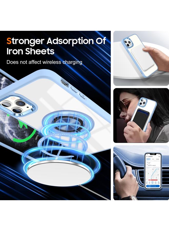 Zaboon Case For iPhone 11 Pro Max Magnetic Rotating Ring Holder Phone Case - Image 4