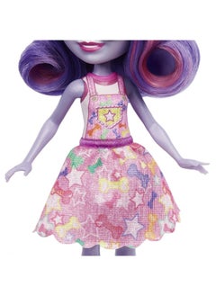 ENCHANTIMALS Enchantimals Small Doll  Accessories City Tails Hadley Husky Doll  Sledder Dog Figure Removable Skirt  - Image 5