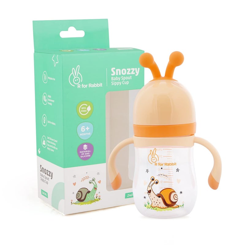 R for Rabbit Snozzy Baby Spout Sippy Cup - 240 ML - Image 1