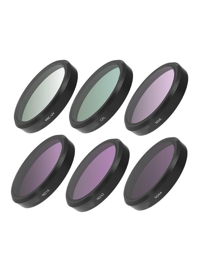 Camera Filter Set Compatible with DJI Osmo Action 6, High-Definition Optical Glass with Multi-Coating (6 in 1) - Image 1