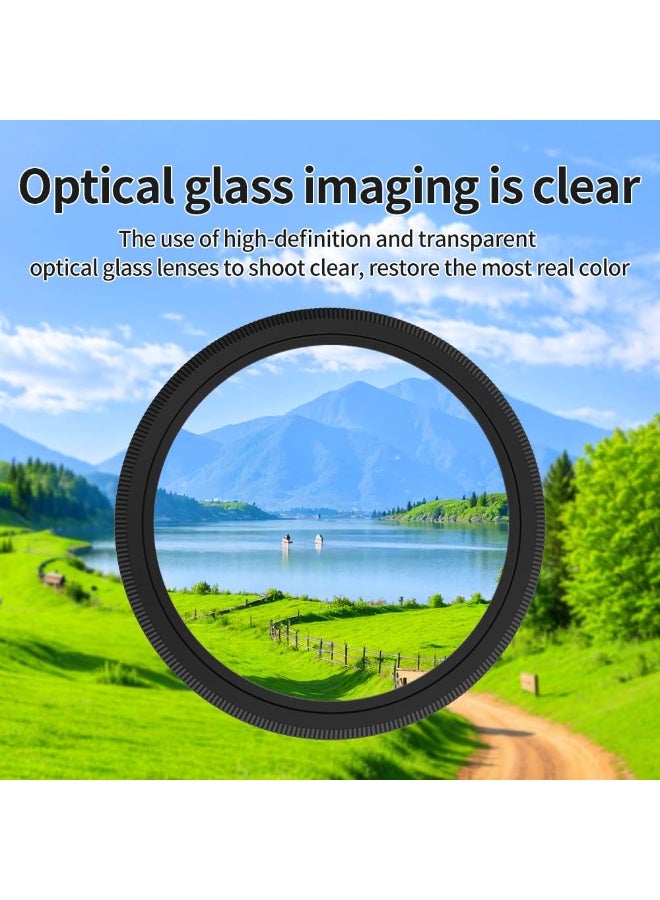 Camera Filter Set Compatible with DJI Osmo Action 6, High-Definition Optical Glass with Multi-Coating (6 in 1) - Image 4