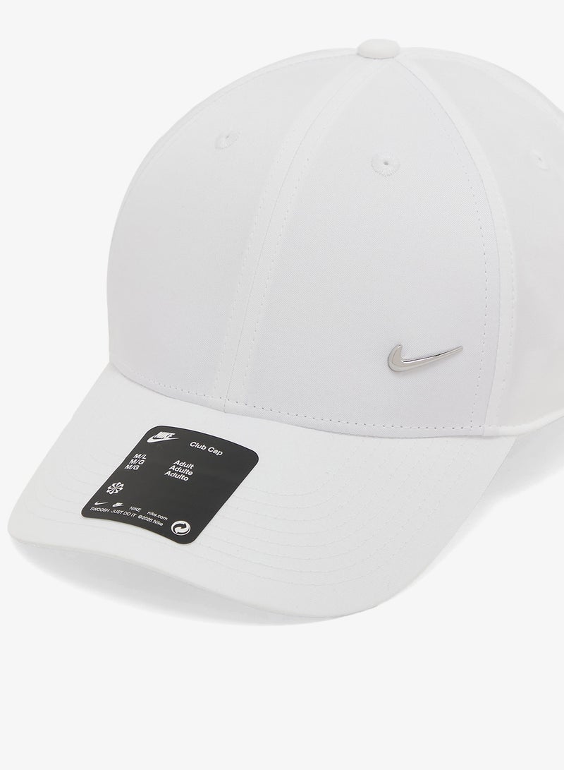 Nike Dri-Fit Club Metal Swoosh Logo Cap - Image 3