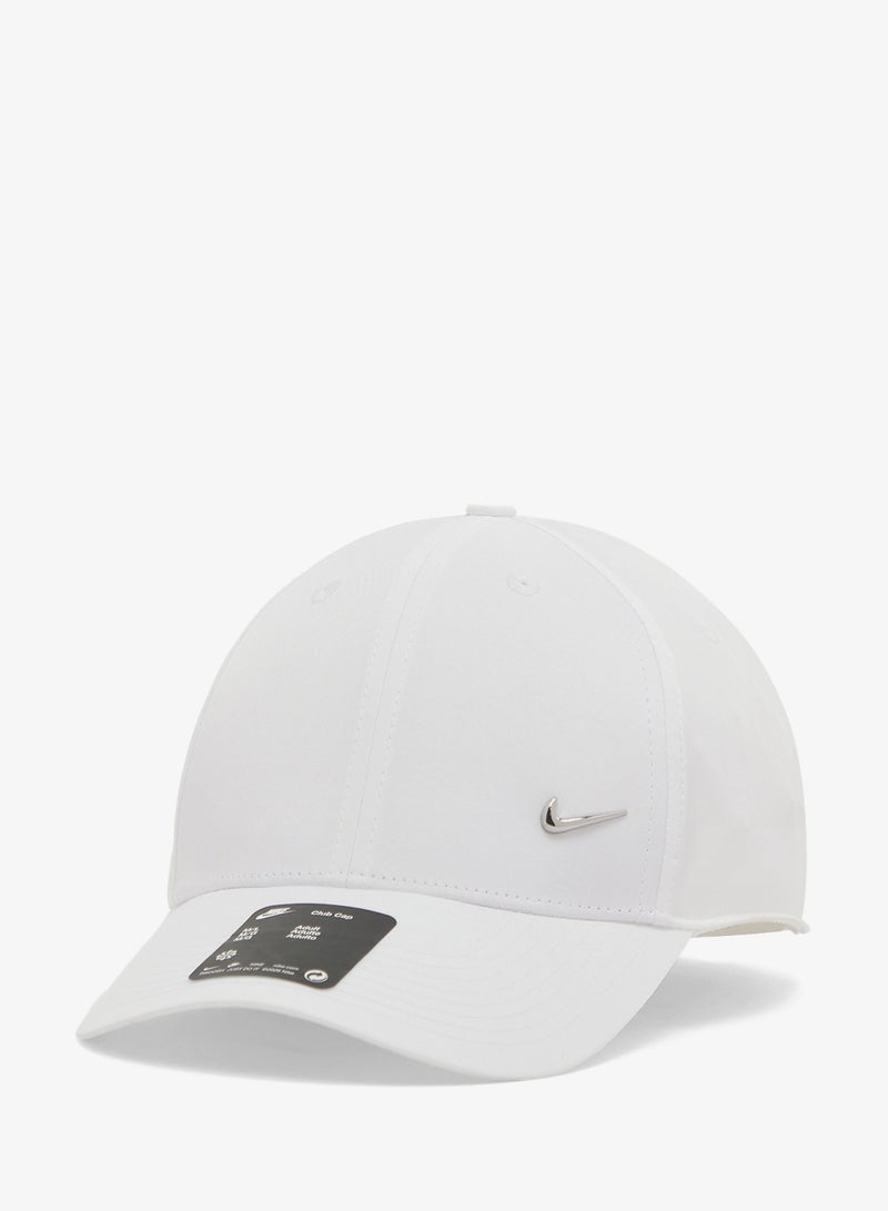 Nike Dri-Fit Club Metal Swoosh Logo Cap - Image 1