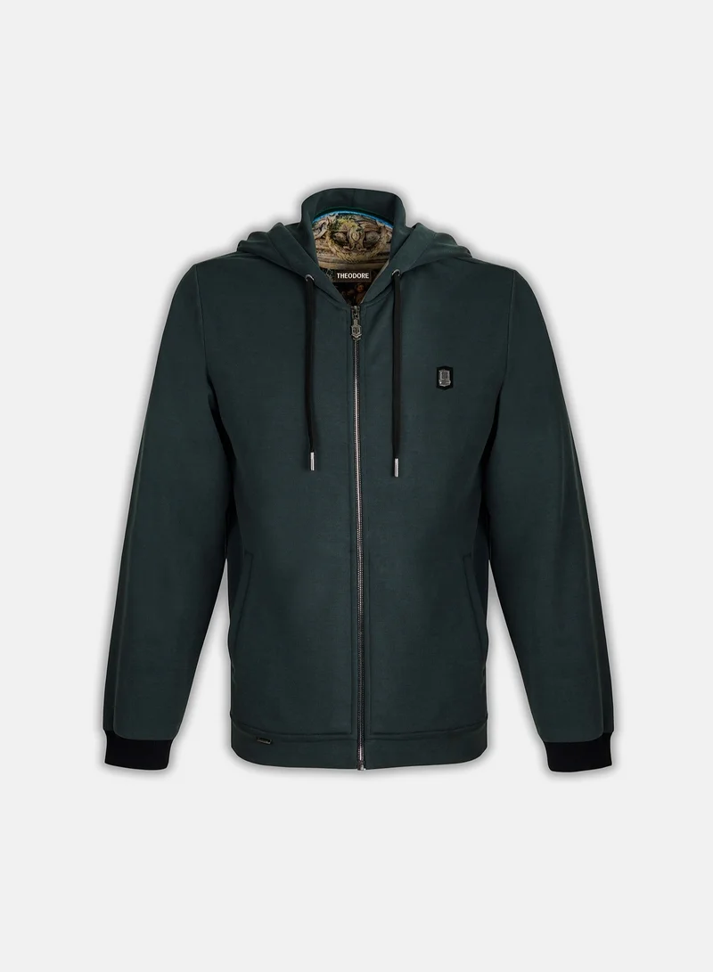 Theodore The Green Hooded Jacket