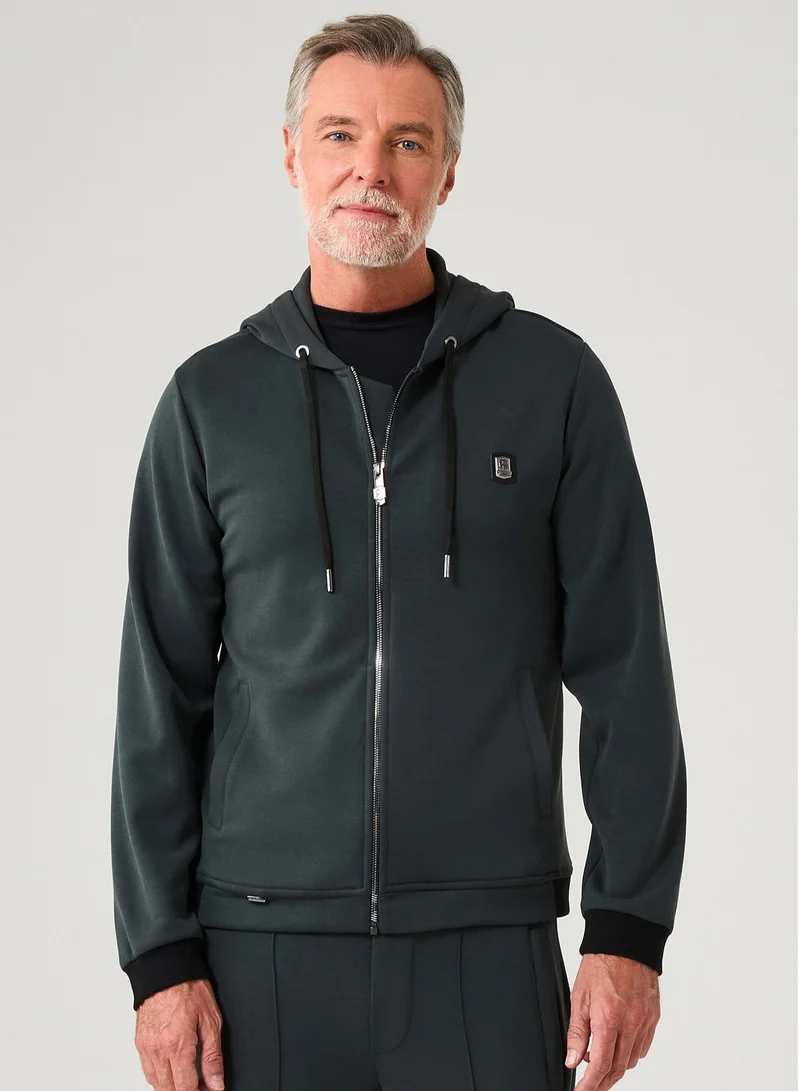Theodore The Green Hooded Jacket