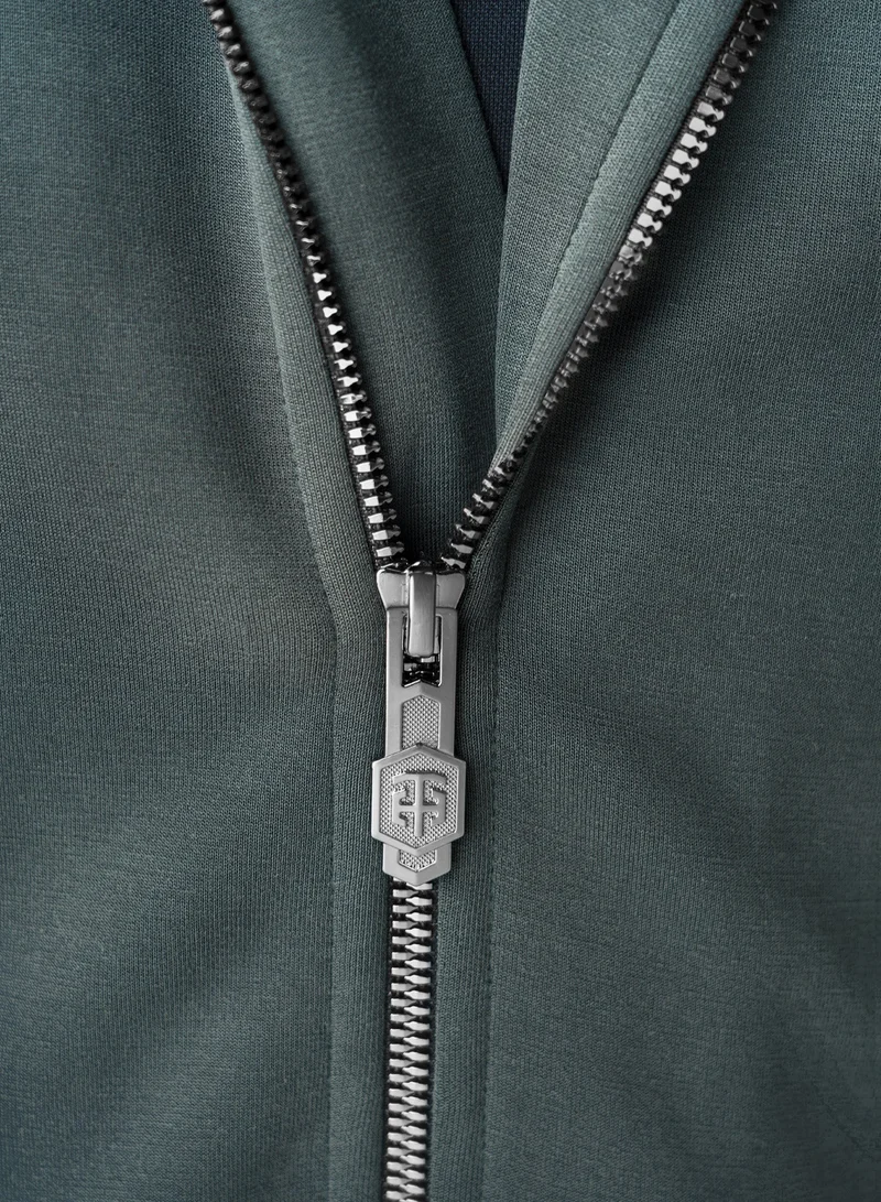 Theodore The Green Hooded Jacket