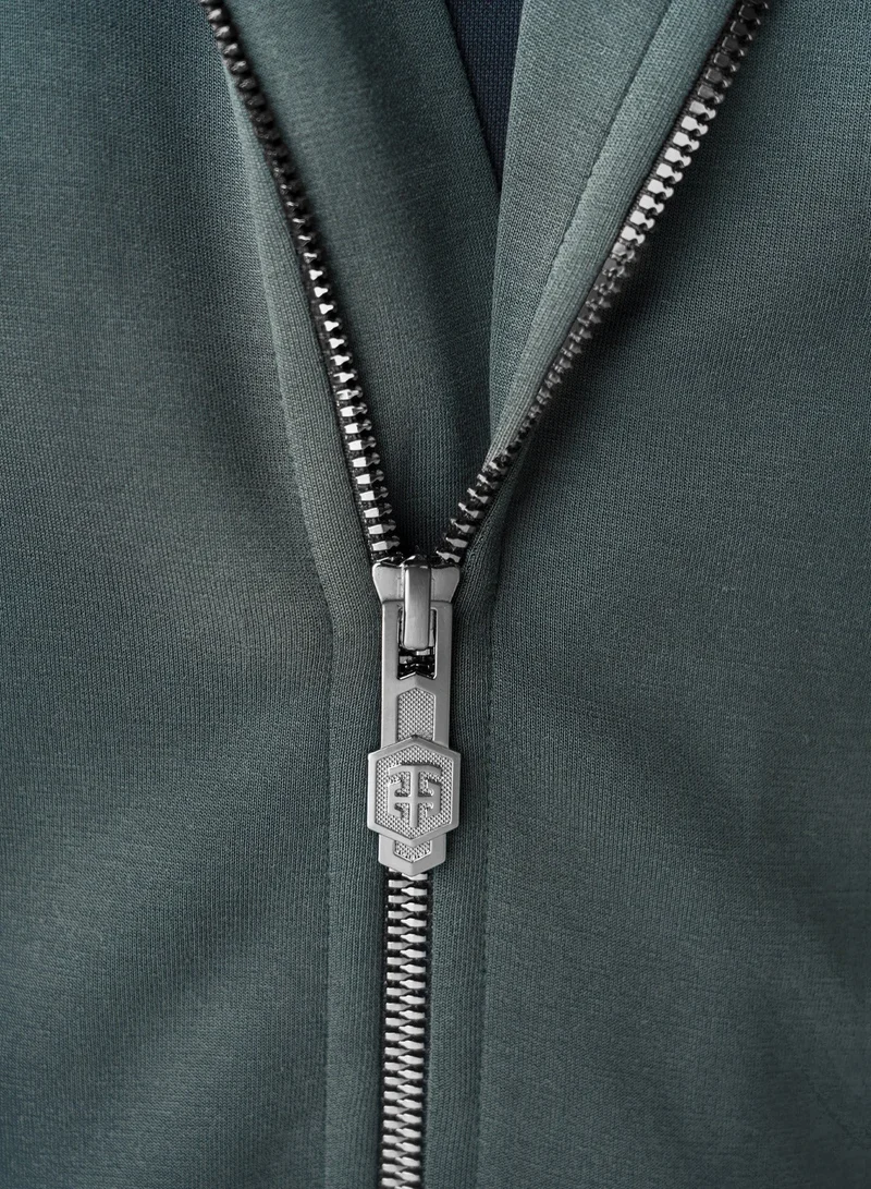 Theodore  The Green Hooded Jacket for Men | Best Price UAE