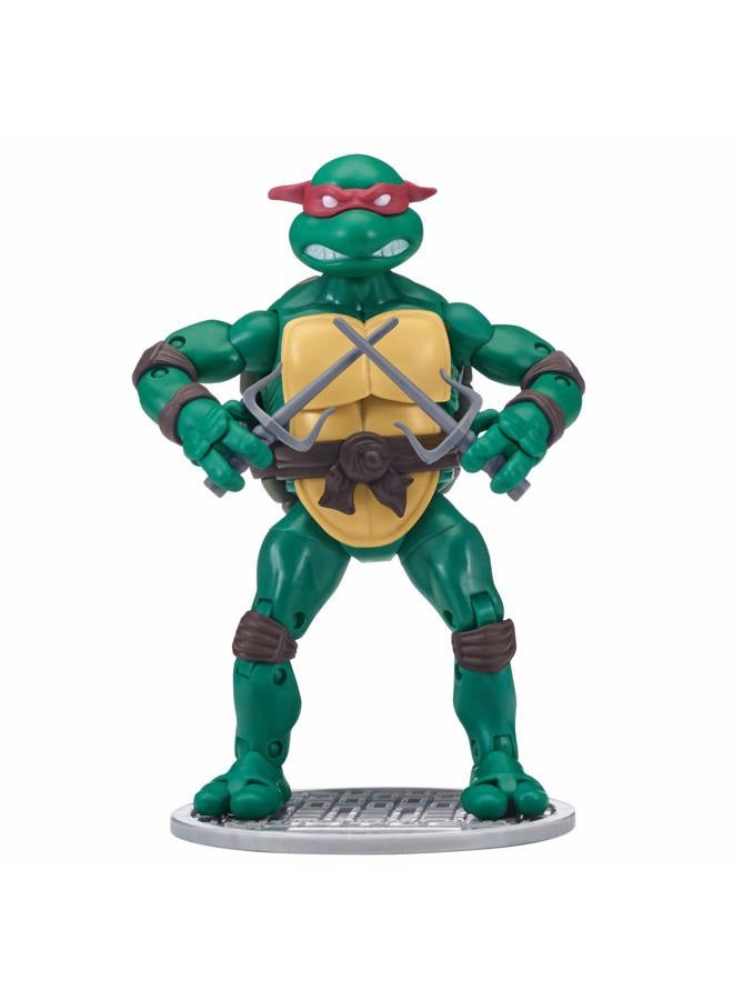 Playmates Teenage Mutant Ninja Turtle 6" Original Comic Book Raphael - Image 1