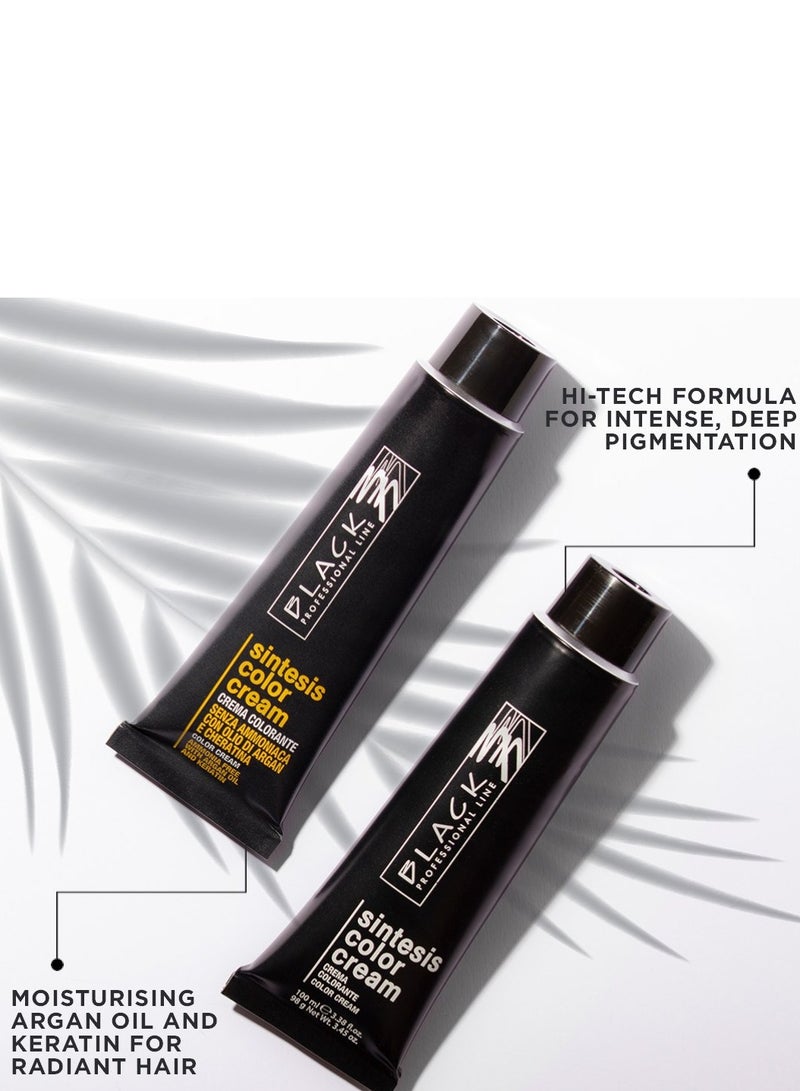 بلاك سينتيس صبغة شعر كريمية – بني ماهوغاني متوسط 4.5 مع تغطية كاملة للشيب – 100 مل - Image 5