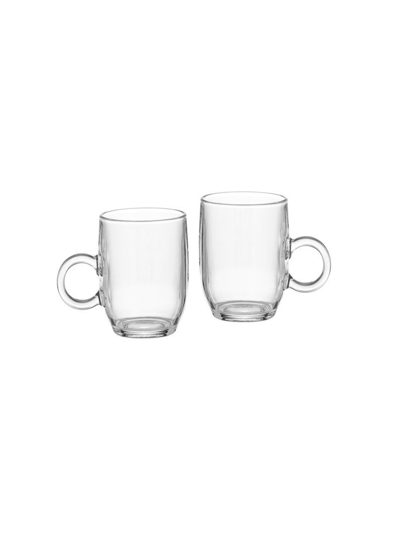 Blinkmax A set of clear glass tea and coffee cups, 6 pieces  - Image 2
