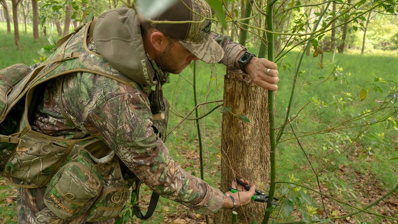 Hooyman Ratchet Pruner with Lightweight, No-Slip, Ergonomic Design, Heavy-Duty SK5 High Carbon Blade and Blade Lock for Hunting, Trimming and Outdoor Use - Image 4