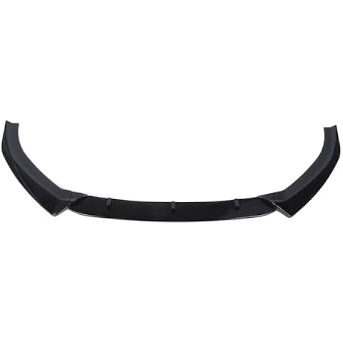 Torvex Front Lip, 3pcs Front Bumper Lip Splitter Front Spoiler Chin Splitter Body Kit Gloss Black Lower Bumper Protection - Image 4