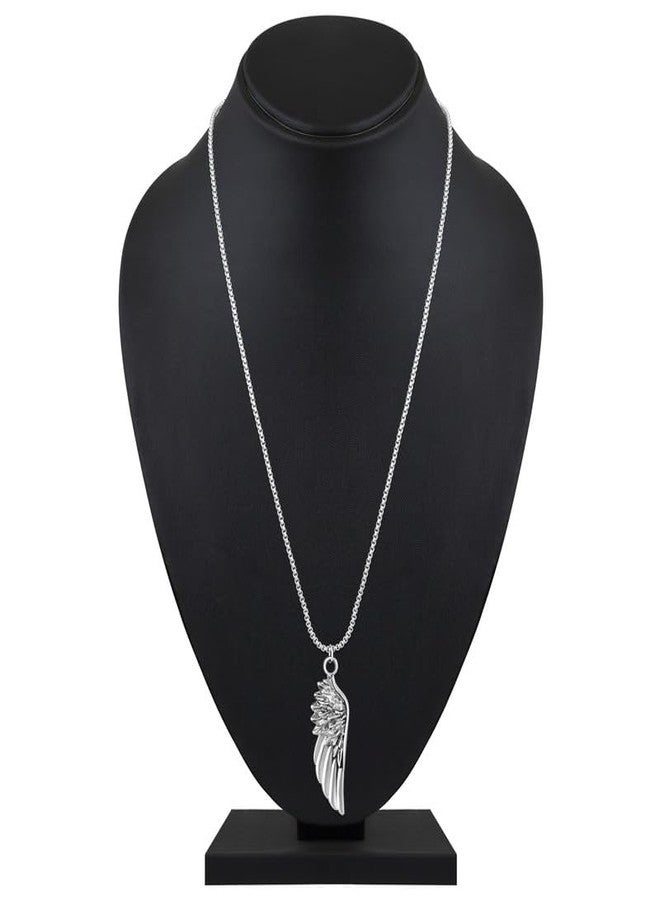 Mahi Hip Hop Wing Necklace Angel Wings-Shaped Necklace Pendant for Men and Women (PS1101904R) - Image 3