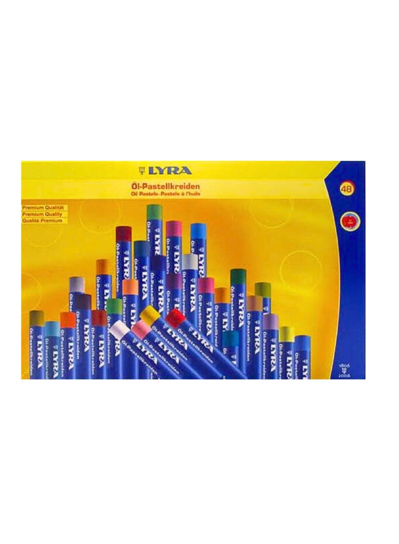 Lyra OIL PASTELS JUMBO PASTEL 48 PCS - Image 1