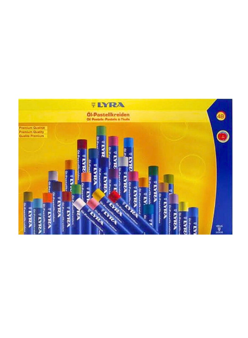 Lyra OIL PASTELS JUMBO PASTEL 48 PCS - Image 2