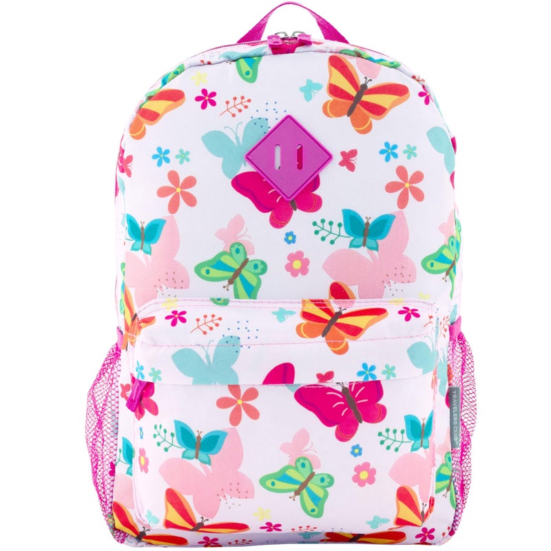 Travelers Club 5 Piece Kids' Luggage Set, Butterfly - Image 5