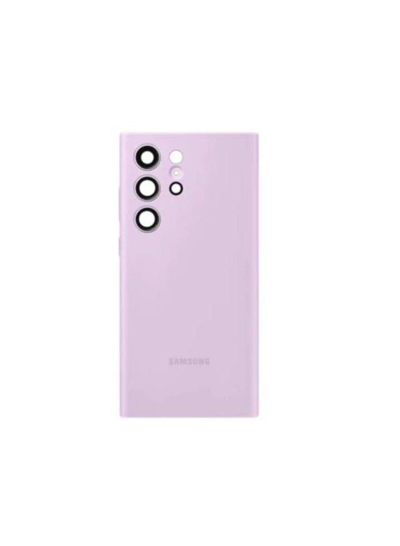 Replacement Back Glass for SAMSUNG Galaxy S23 Ultra lavender 