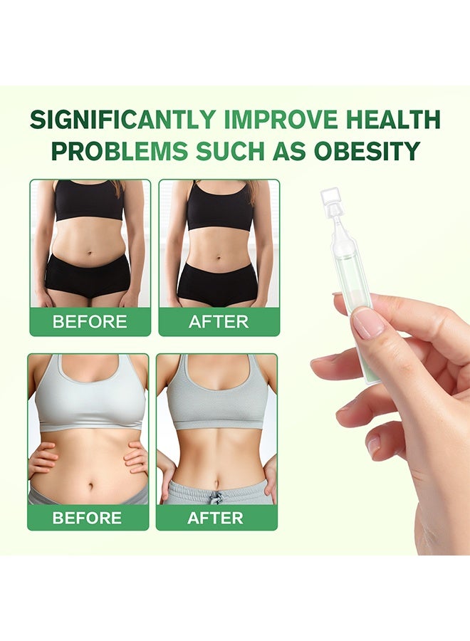 LANISKA Weight Loss Oral Solution Drops, Moringa Slimming Detox, Fat Burner, Appetite Control, Metabolism Booster, Firming Skin And Body Shaping Care - Image 4