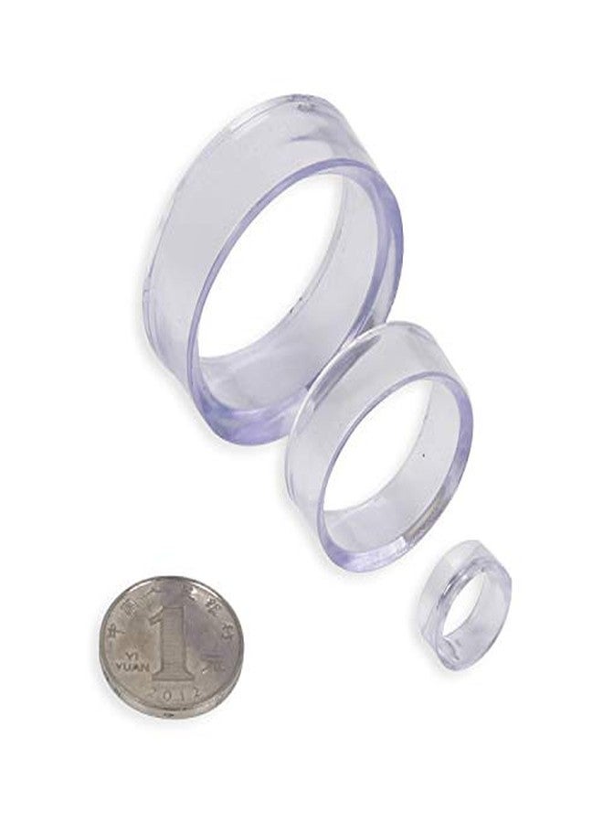 جي شلو مجموعة GSHLLO المكونة من 18 قطعة من حوامل الكرات الأكريليكية الشفافة لعرض كرات البيسبول والتنس والكرات الكريستالية - Image 3