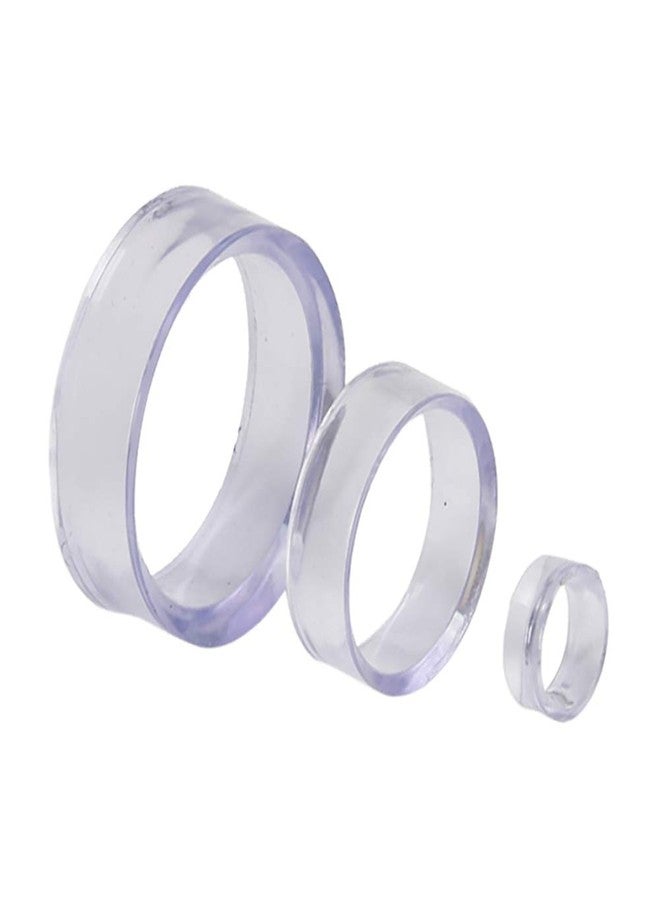 جي شلو مجموعة GSHLLO المكونة من 18 قطعة من حوامل الكرات الأكريليكية الشفافة لعرض كرات البيسبول والتنس والكرات الكريستالية - Image 1