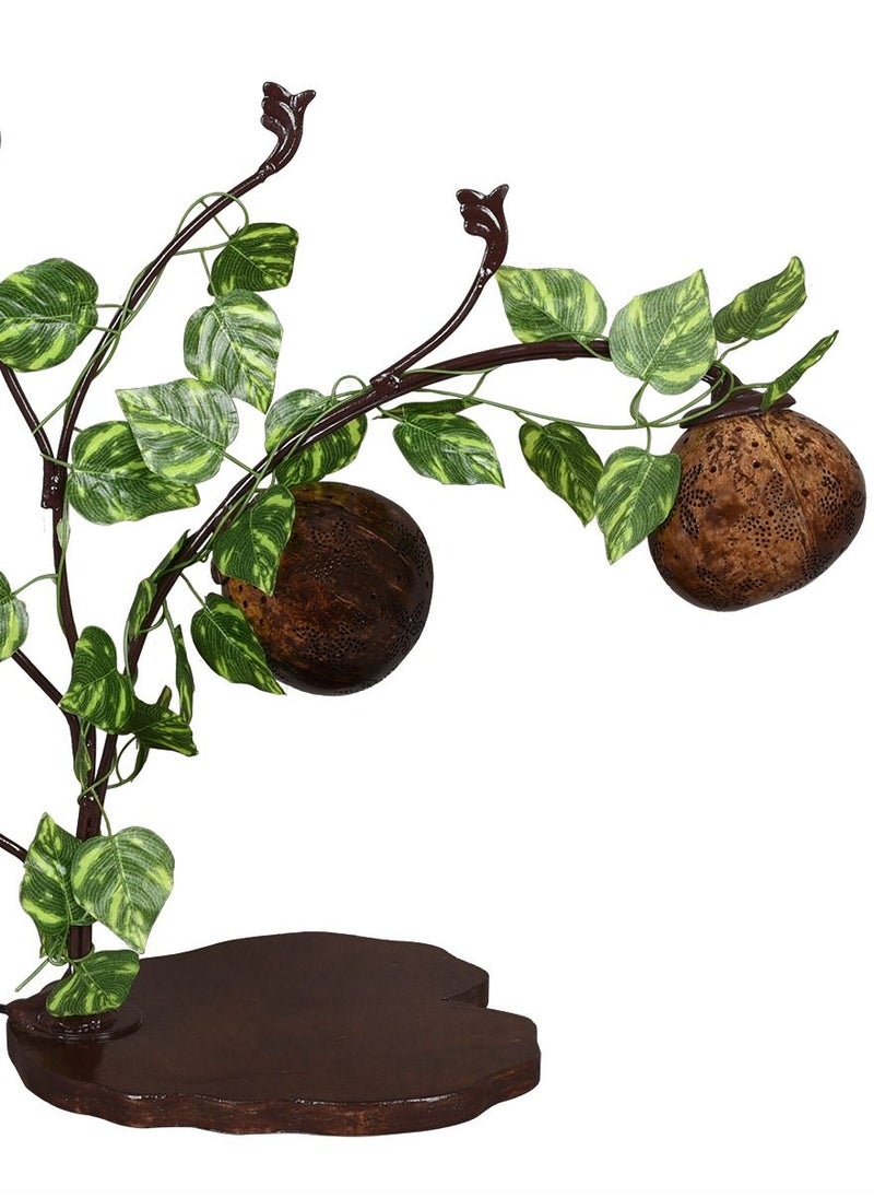 N & H Tree Shaped with 2 Balls Leaves Design Table Lamp  - Image 4