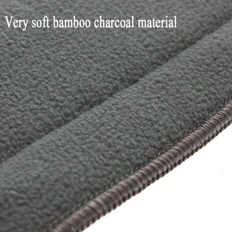 Alya 5 Layer Bamboo Charcoal Inserts Liners Wetfree Reusable Washable Cotton Diaper Nappy Inserts Natures Cloth Diaper Liner for Baby Cloth Diapers (0-3 Years) (Pack of 7) - Image 4