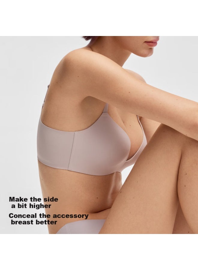 Bananain Jiao Nei 301p Women's Bra Strong Push-up Natural Round Shape Seamless Breathable Wireless Bra - Image 2