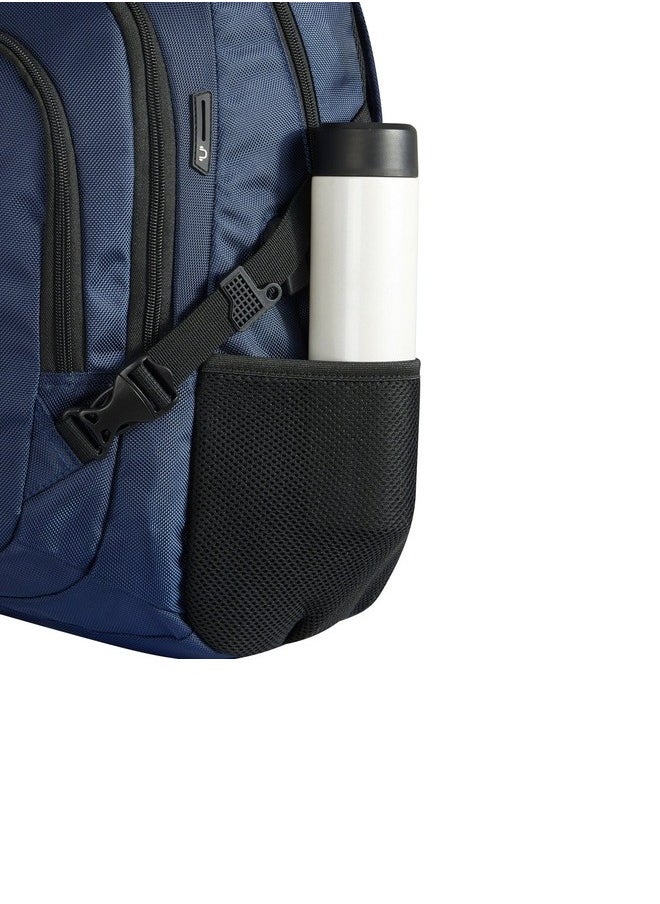 DELSEY Paris - Element Navigator 15.6" Laptop Protection 2 Compartment Backpack - Navy Blue - Image 1