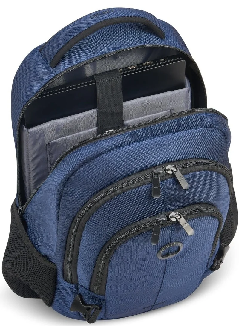 DELSEY Paris  Element Navigator 15.6-Inch 2 Compartment Backpack (With Laptop Protection) - Navy Blue  | Best Price UAE