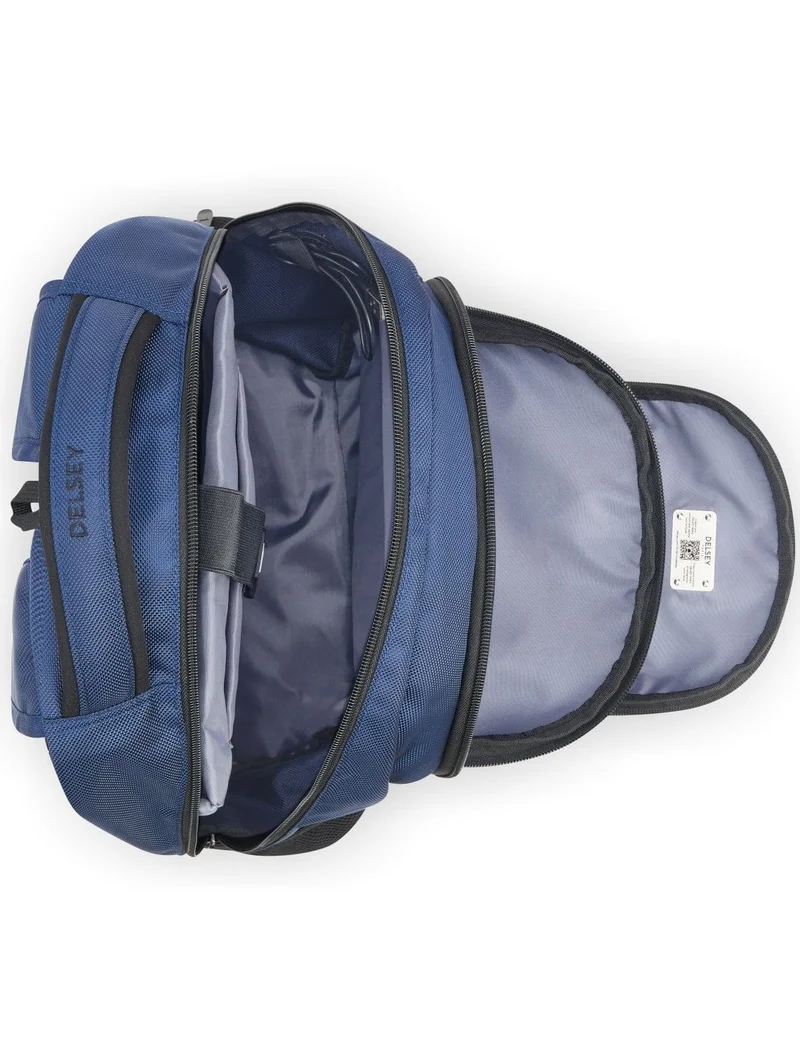 DELSEY Paris  Element Navigator 15.6-Inch 2 Compartment Backpack (With Laptop Protection) - Navy Blue  | Best Price UAE