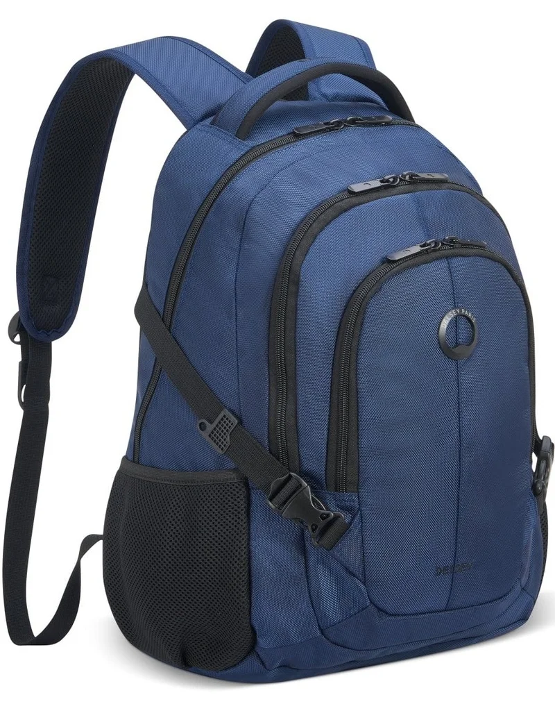 ديلسي _باريس حقيبة ظهر لحماية لابتوب إليمنت نافيجيتور . بوصة بجيوب مزدوجة - أزرق داكن