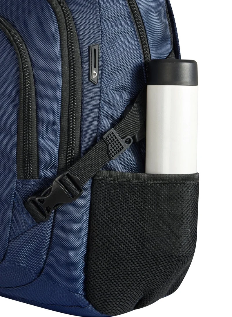 DELSEY Paris  Element Navigator 15.6-Inch 2 Compartment Backpack (With Laptop Protection) - Navy Blue  | Best Price UAE