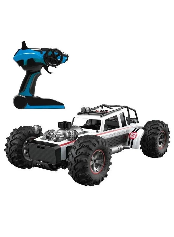 Crazon Smoking Punk High Speed ​​Remote Control Car (1:12, White) - Image 3