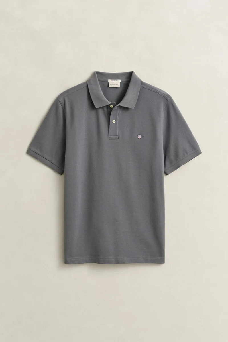 Gant  Reg Shield Ss Pique Polo for Men | Best Price UAE