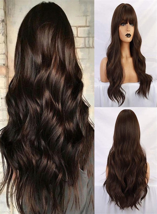 لاش لوكس شعر مستعار صناعي مموج طبيعي من LUSH LOCKS® للنساء والفتيات والسيدات (بني) 12 بوصة - Image 1