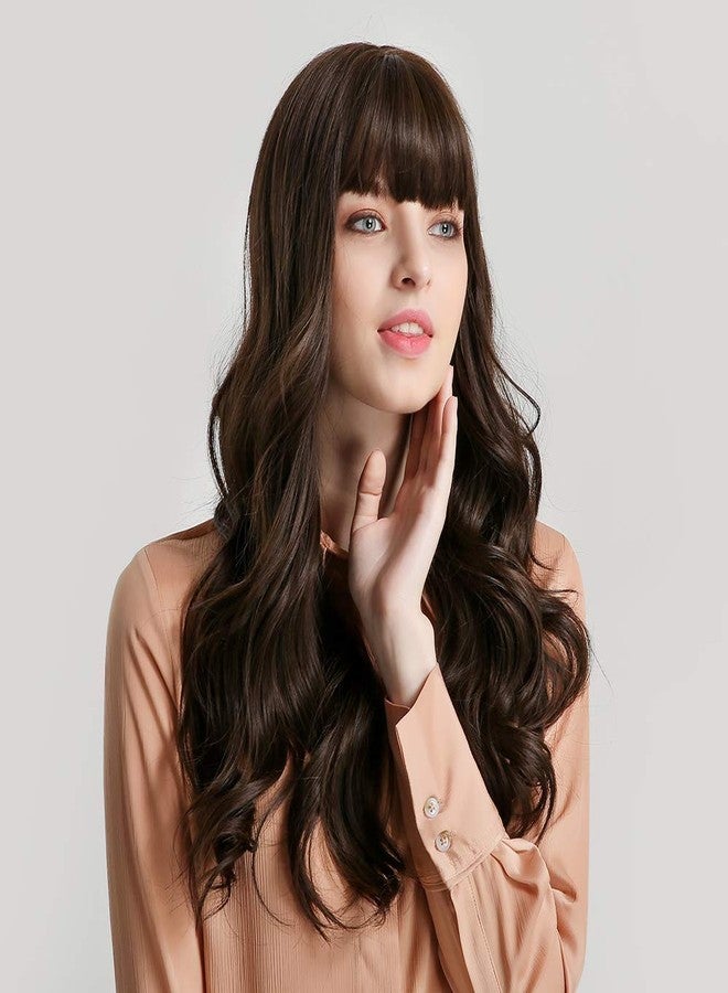 لاش لوكس شعر مستعار صناعي مموج طبيعي من LUSH LOCKS® للنساء والفتيات والسيدات (بني) 12 بوصة - Image 3