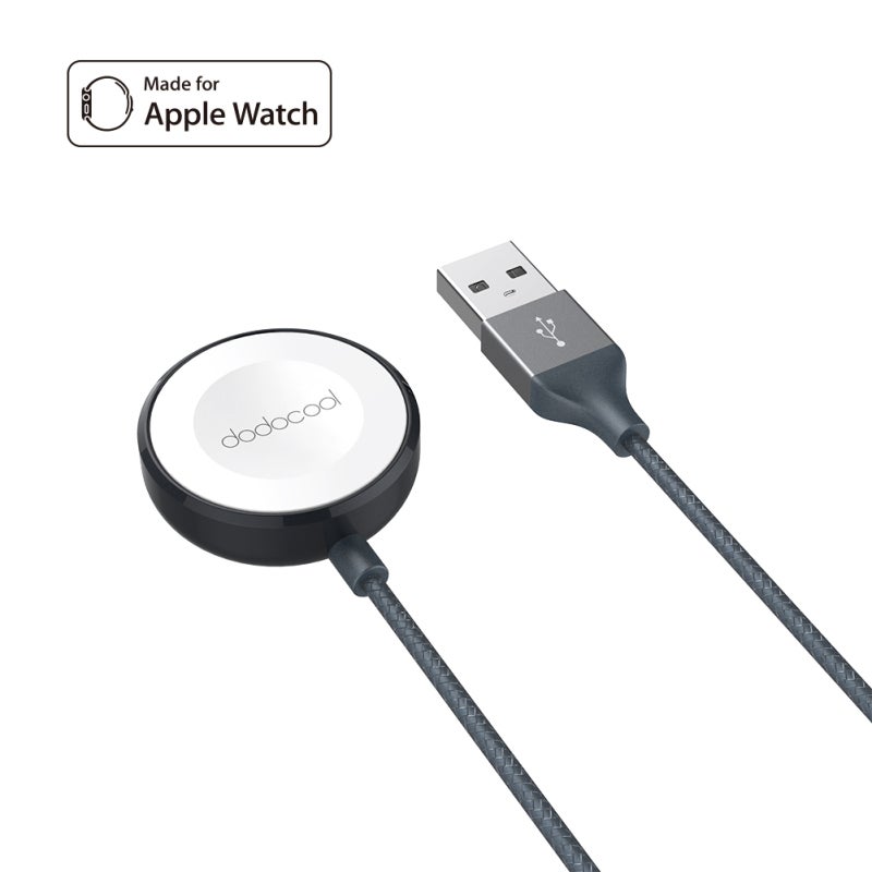Magnetic Charging Cable: MFi Certified Smart Magnetic Alignment - Durable Nylon Braided Zinc Alloy Housing for Switch Watch Series 1 2 3, Portable On-the-Go Use - Image 4