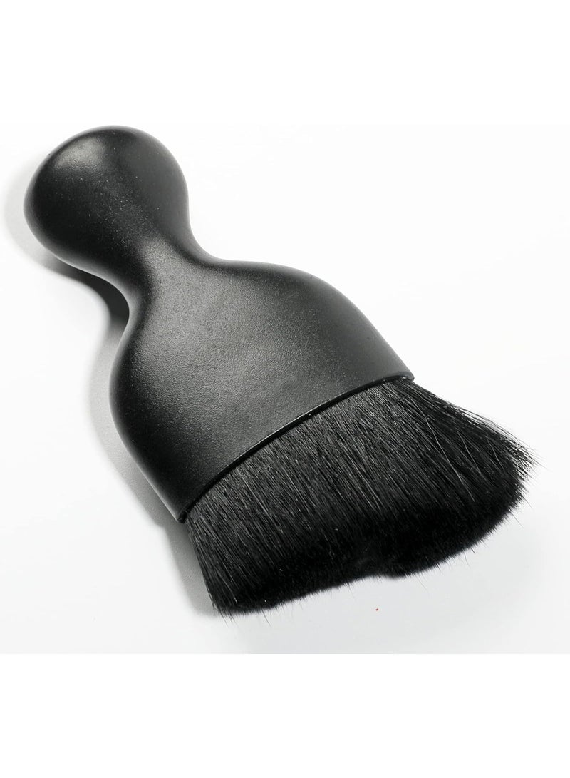 (Black) Car Interior Detailing Soft Bristle Cleaning Detailing Brush Dusting,Interior Cleaning Tool,Detail Dash Duster Brush - Image 1