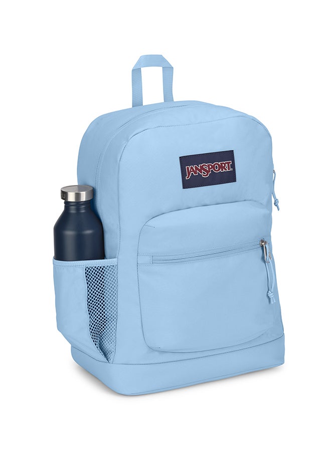 JANSPORT Cross Town Plus Medium Laptop Backpack - Blue Dusk - Image 1