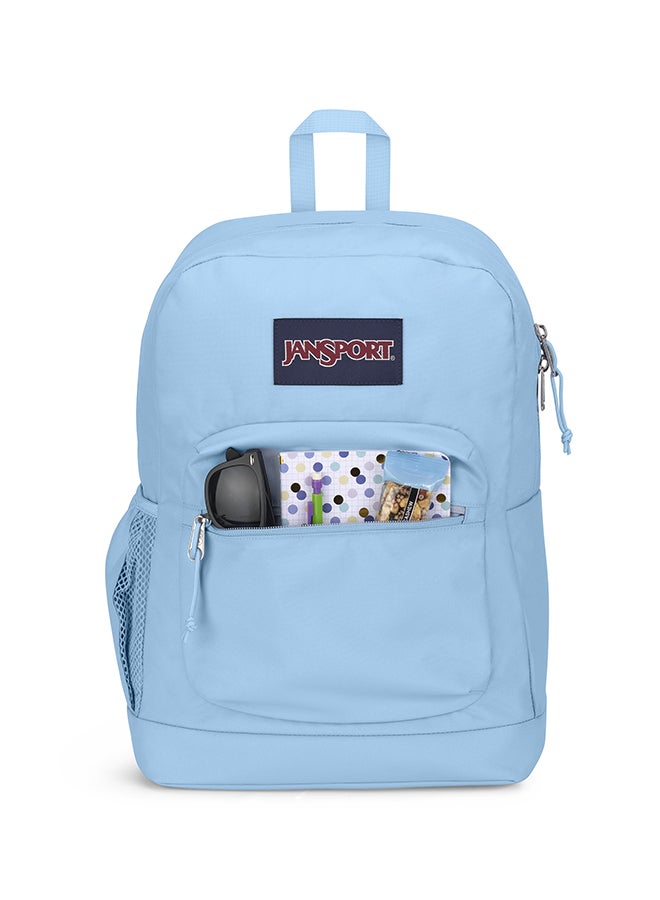 JANSPORT Cross Town Plus Medium Laptop Backpack - Blue Dusk - Image 3