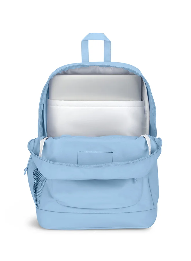 JANSPORT Cross Town Plus Medium Laptop Backpack - Blue Dusk