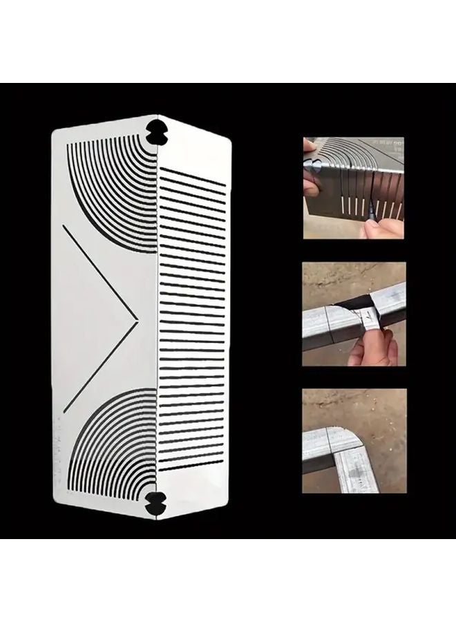 Stainless Steel Pipe Bender Tool Multi Functional Corner Bender For Square Pipes - Image 5