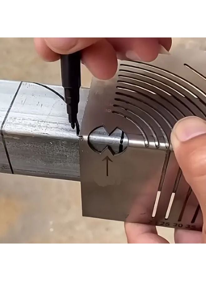 Stainless Steel Pipe Bender Tool Multi Functional Corner Bender For Square Pipes - Image 4