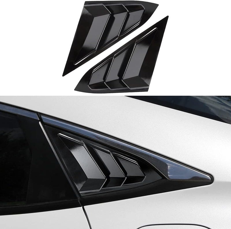 DLOVEG Rear Side Window Louvers for Honda Civic - Image 1