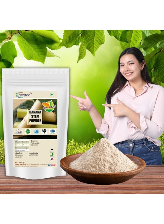 neotea مسحوق ساق الموز نيوتيا | غني بالألياف لصحة الجهاز الهضمي | فازهاي ثاندو | موسا أكوميناتا | كيلي كا تانا أونيبيندي | ديتوكس طبيعي، غني بالبوتاسيوم وفيتامين ب6 | نقي وعضوي 500 غرام - Image 5